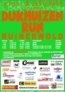 Poster Dijkhuizenrun 05-09-2015
